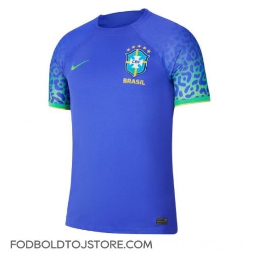 Brasilien Udebanetrøje VM 2022 Kortærmet